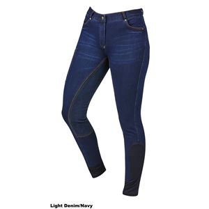 Dublin Shona Full Suede Seat Denim Breeches