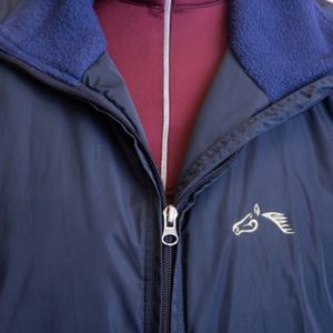 Gallop Unisex Bomber Jacket (Navy)