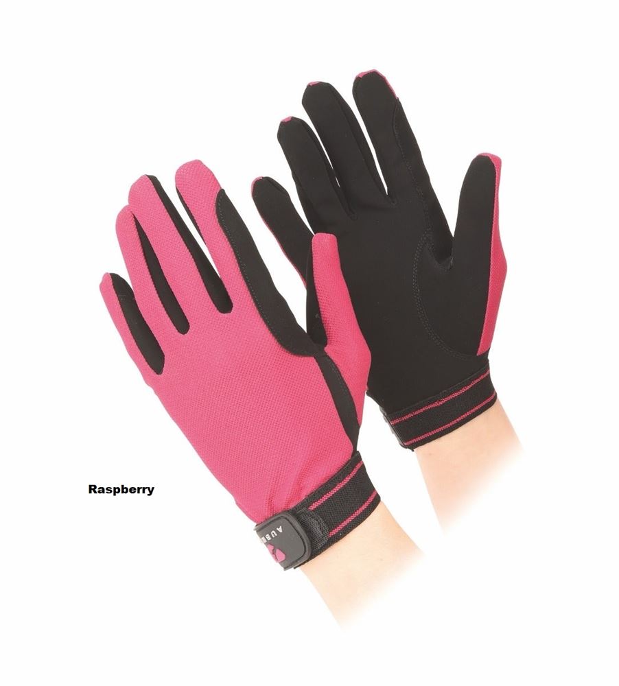 Shires Aubrion Mesh Riding Gloves - Child