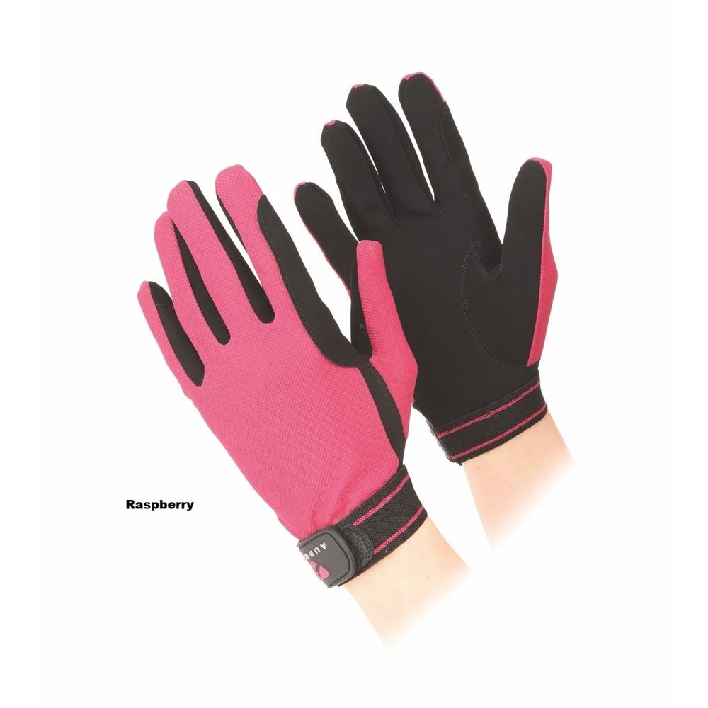 Shires Aubrion Mesh Riding Gloves - Child
