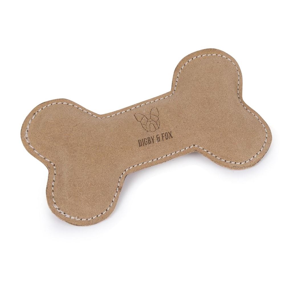 Shires Digby & Fox Leather Bone Toy