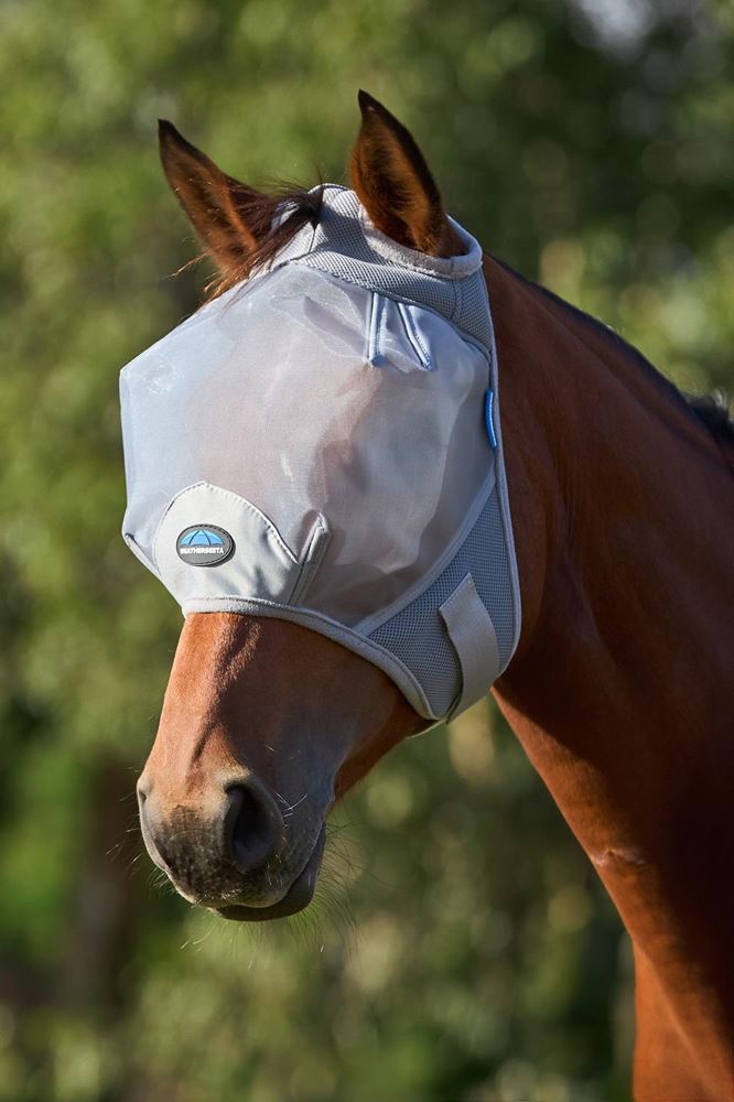 Weatherbeeta Comfitec Fine Mesh Fly Mask (Grey)