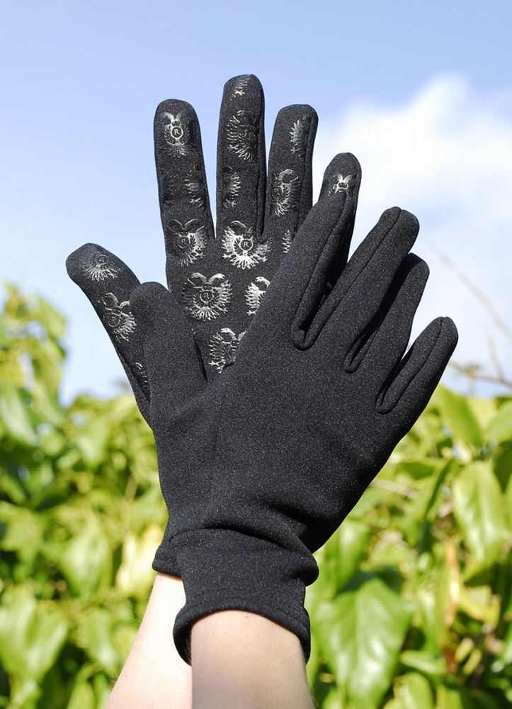 Rhinegold Fleece Lined Gloves (Black)