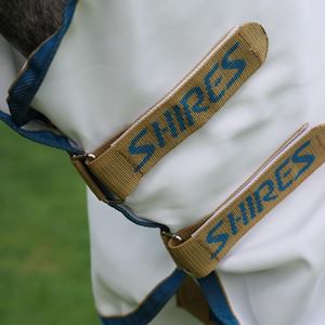 Shires Tempest Plus Sweet-Itch Combo (White)