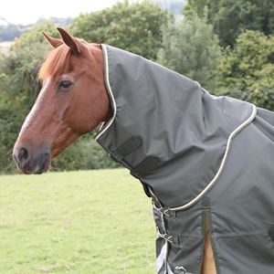 Shires Highlander Plus 50 Turnout Rug Neck Cover (Green)