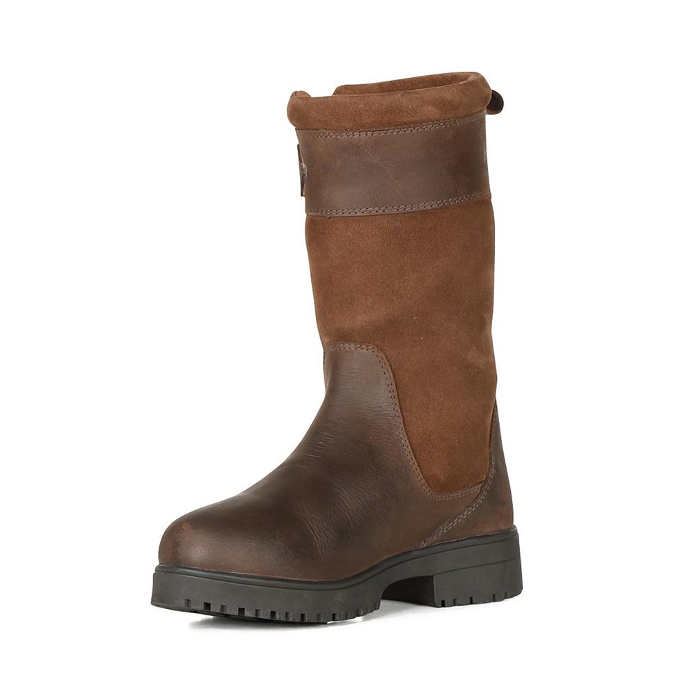 Shires Moretta Savona Country Boots - Child (Brown)