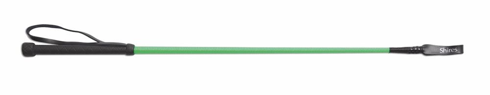 Shires Thread Stem Whip - Child (Plain Green)