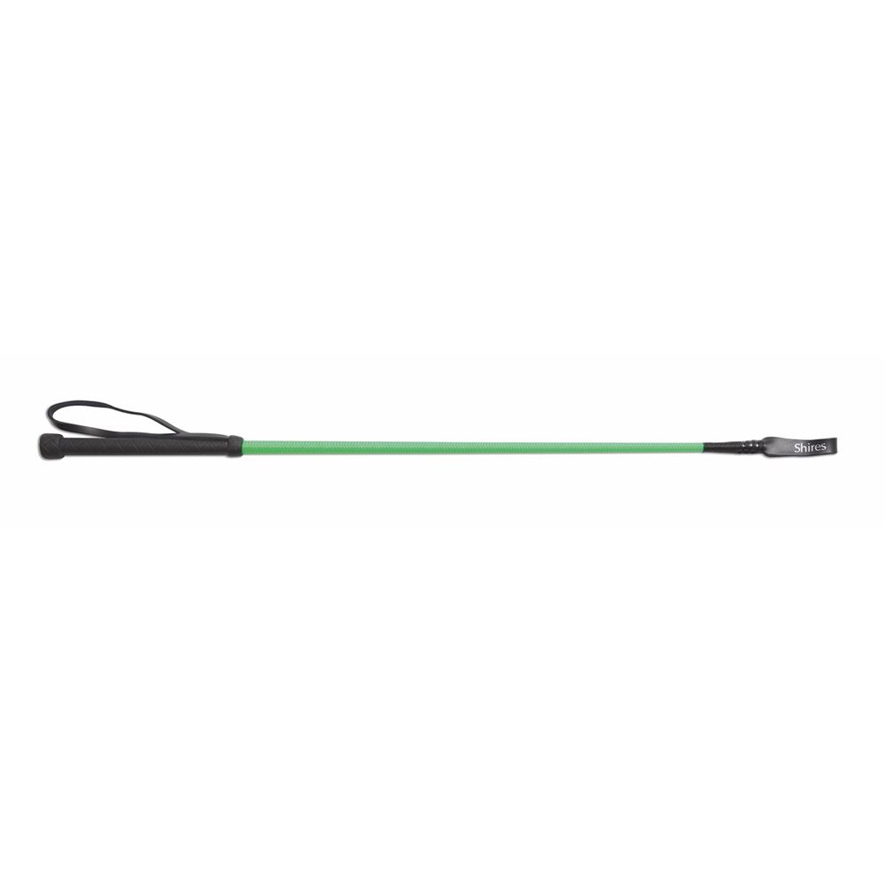Shires Thread Stem Whip - Child (Plain Green)