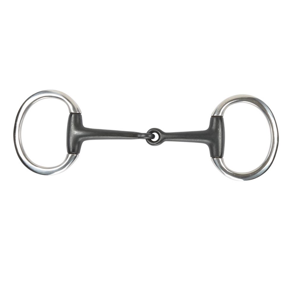 Shires Sweet Iron Flat Ring Eggbutt Snaffle