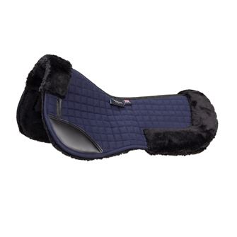 Shires Arma Deluxe Cotton Half Pad (Navy/Navy)