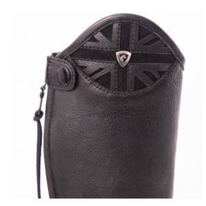 Hy Equestrian Union Jack Riding Boots (Black)