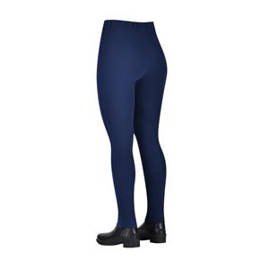 Saxon Warm Up Zip Front Ladies Jodhpurs (Navy)