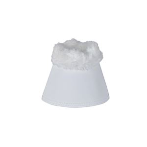 Weatherbeeta Tough-Tec Fleece Trim Bell Boot (White)