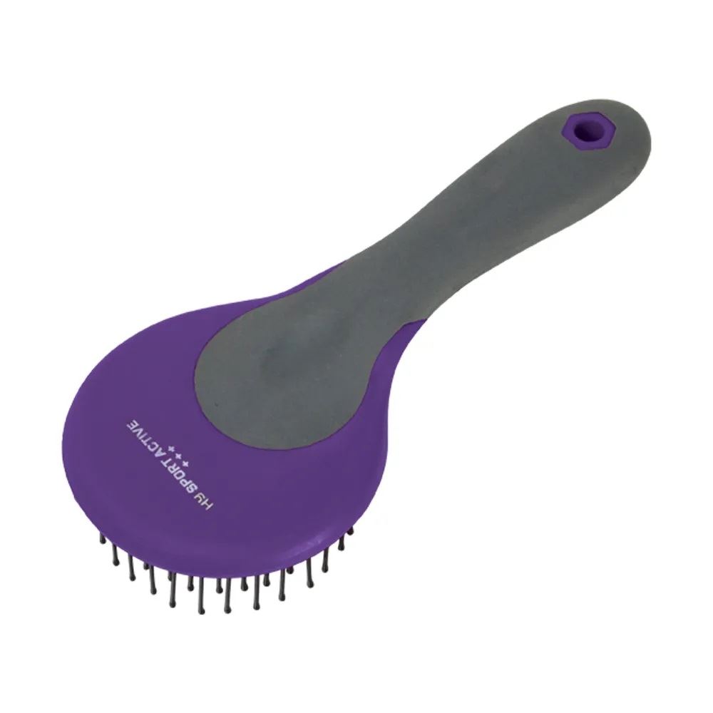 Hy Sport Active Mane & Tail Brush (Royal Violet)