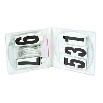 Roma Deluxe Oval 3 Number Holder (Pair)
