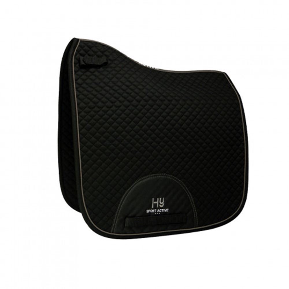 Hy Sport Active Dressage Saddle Pad (Black)