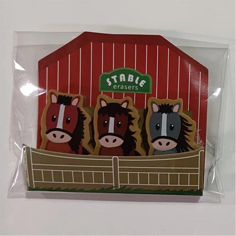 Jenkinsons Pony STABLE Erasers