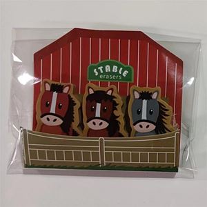 Jenkinsons Pony STABLE Erasers