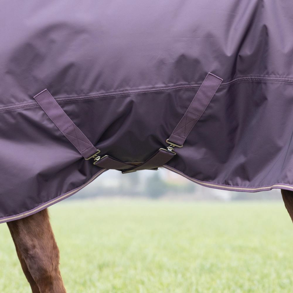 Shires Typhoon 100 Turnout Rug (Black Cherry)