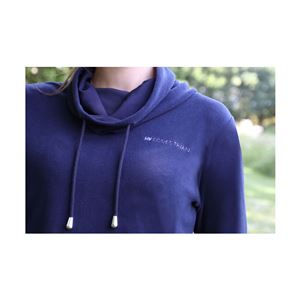 Hy Equestrian Synergy Cowl Neck Top (Navy)