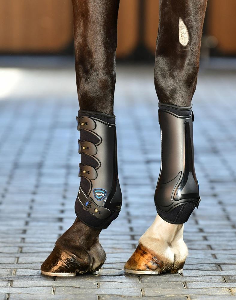 Weatherbeeta Tough-Tec Hard Shell Dressage Boots (Black)