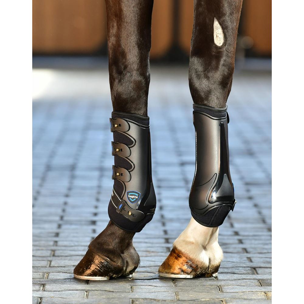 Weatherbeeta Tough-Tec Hard Shell Dressage Boots (Black)