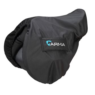 Shires Arma Waterproof Fleece Lined Saddlecover (Black)