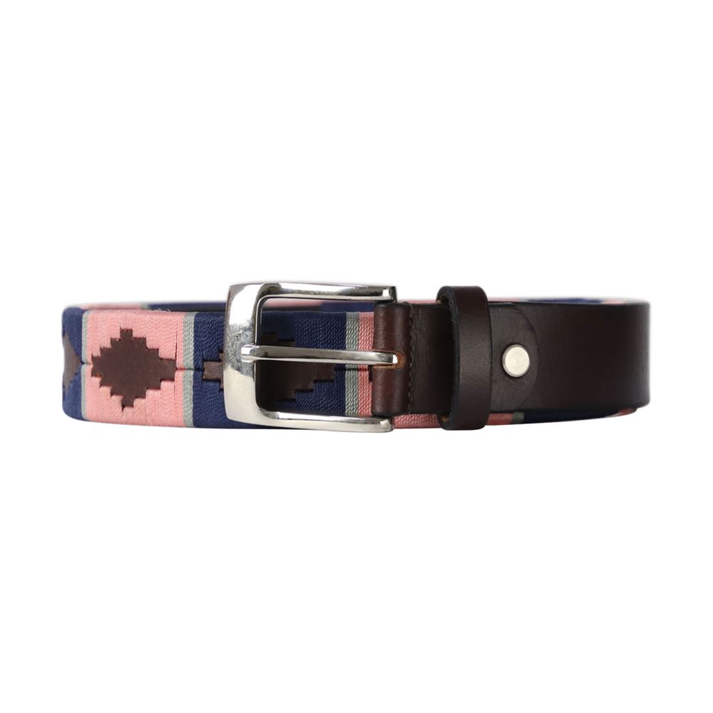 Hy Equestrian Synergy Polo Belt (Navy/Rose)