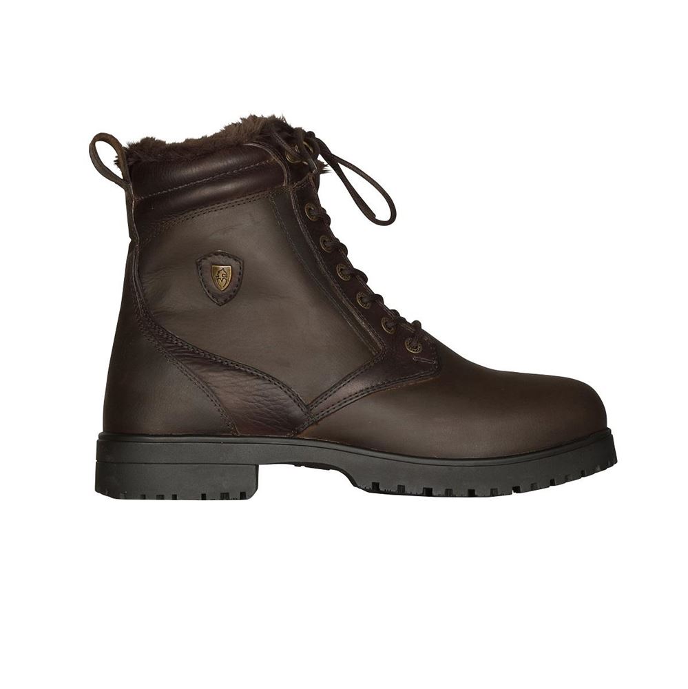 Shires Moretta Varese Lace Country Boots (Brown)