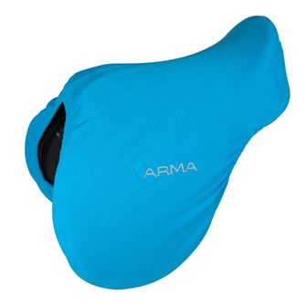 Shires ARMA Fleece Saddle Cover 14"-16.5" (Bright Blue)