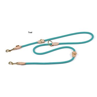 Shires Digby & Fox Reflective Training Dog Lead (Teal)