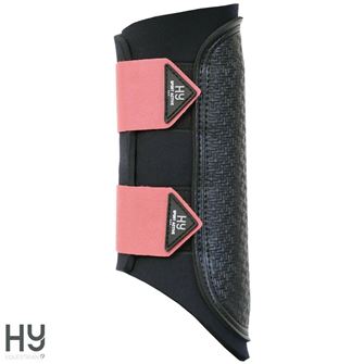 Hy Sport Active Brushing Boots (Coral Rose)