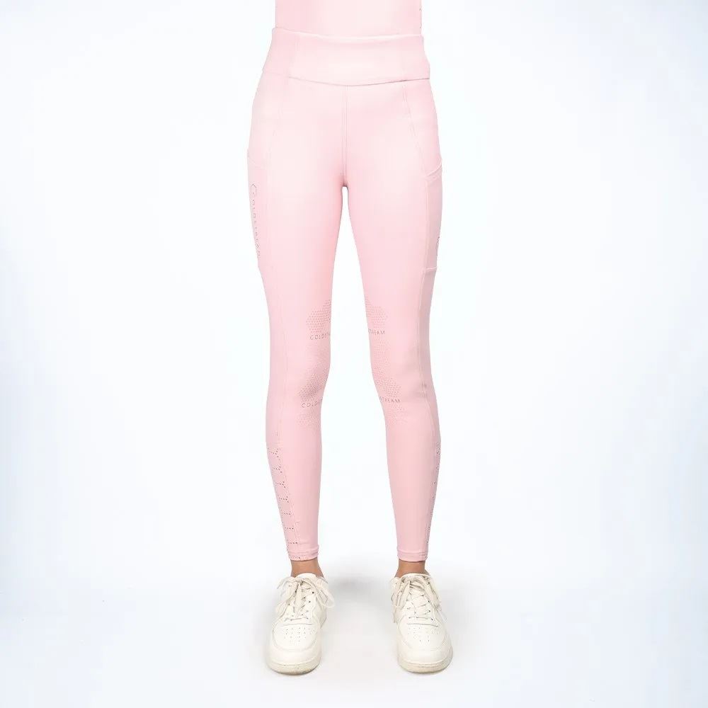 Coldstream Cranshaws Riding Tights (Blush Pink)