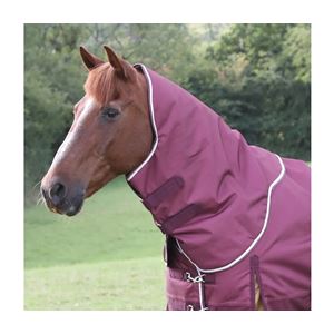 Shires Highlander Plus 100 Turnout Rug Neck Cover (Maroon)
