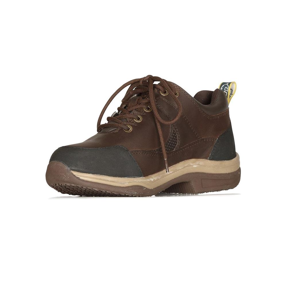 Shires Moretta Norvara XGRIP Trainers (Brown)