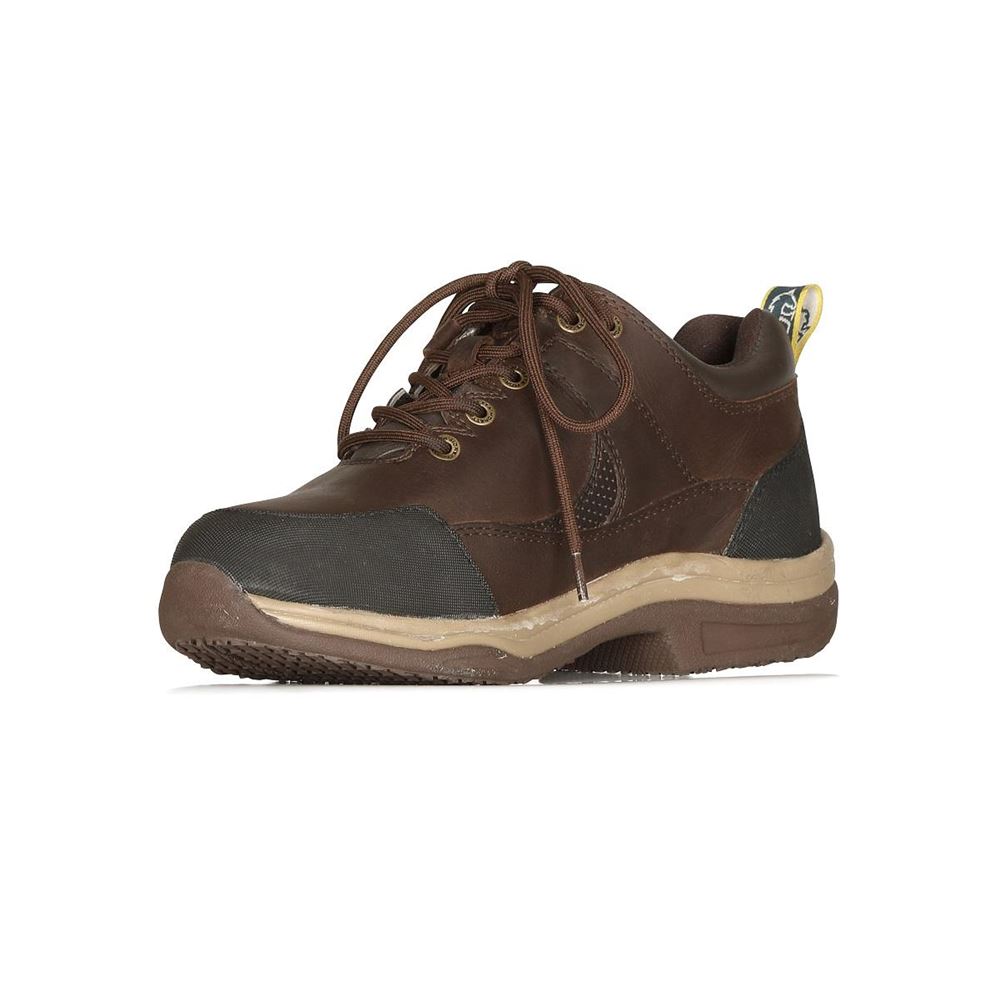 Shires Moretta Norvara XGRIP Trainers (Brown)