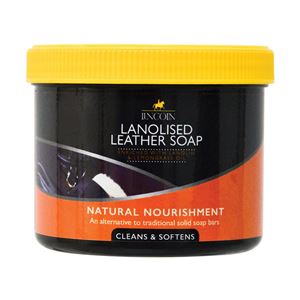 Lincoln Lanolised Leather Soap 200g
