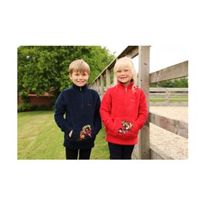 Hy Equestrian Thelwell Collection Children’s Soft Fleece (Navy)