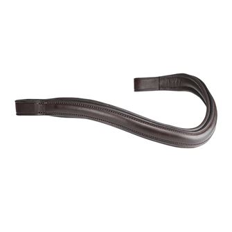 Shires Velociti Rapida Padded Curved Browband (Havana)
