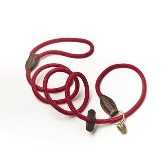 Shires Digby & Fox Fine Rope Slip Lead (Red)