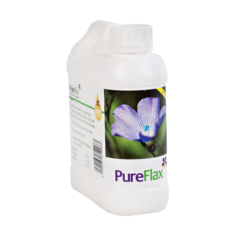 PureFlax Linseed Oil for Dogs - 1 litre