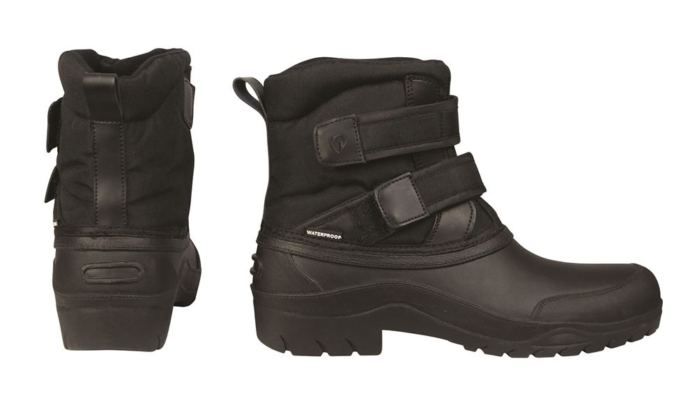 Hy Equestrian Winster Short Winter Boots (Black)