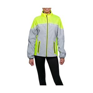 Hy Equestrian Silva Flash Lightweight Duo Reflective Jacket (Yellow/Reflective Silver)