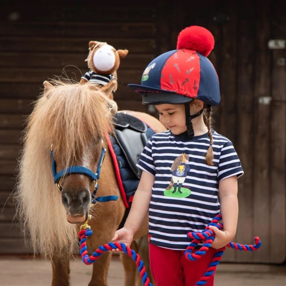 Shires Winnie & Me T-Shirt (Navy Stripe)