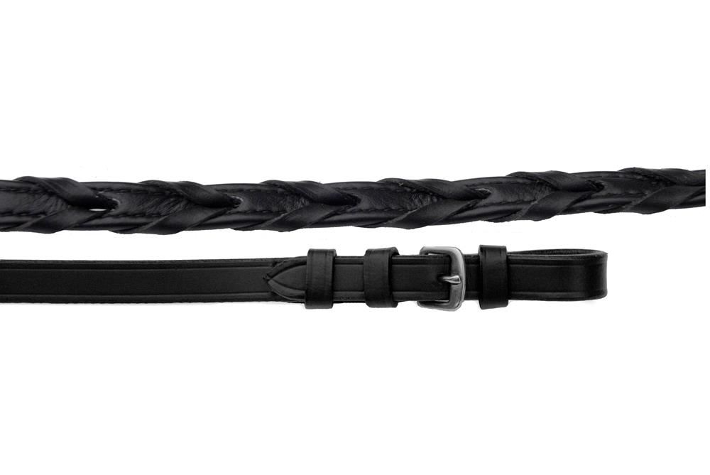 Rhinegold Softee Leather Laced Reins - 54"