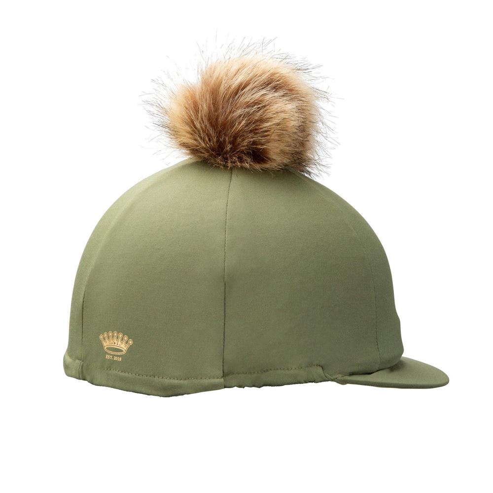 Shires Aubrion Team Hat Silk (Moss)