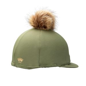 Shires Aubrion Team Hat Silk (Moss)