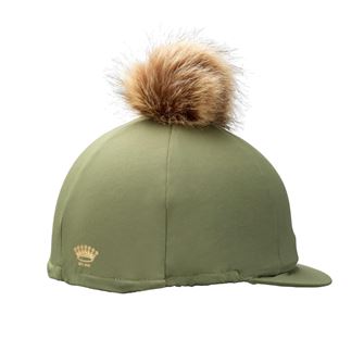 Shires Aubrion Team Hat Silk (Moss)