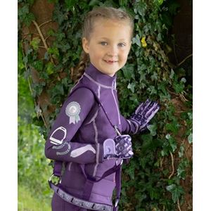 Giddy Up Gymkhana Base Layer by Little Rider (Purple)
