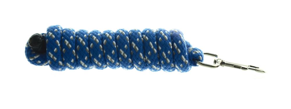 Hy Equestrian Fleck Lead Rope (Blue)